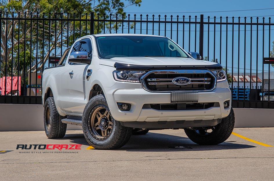 FORD RANGER ANZA MATTE BRONZE WITH BLACK RING